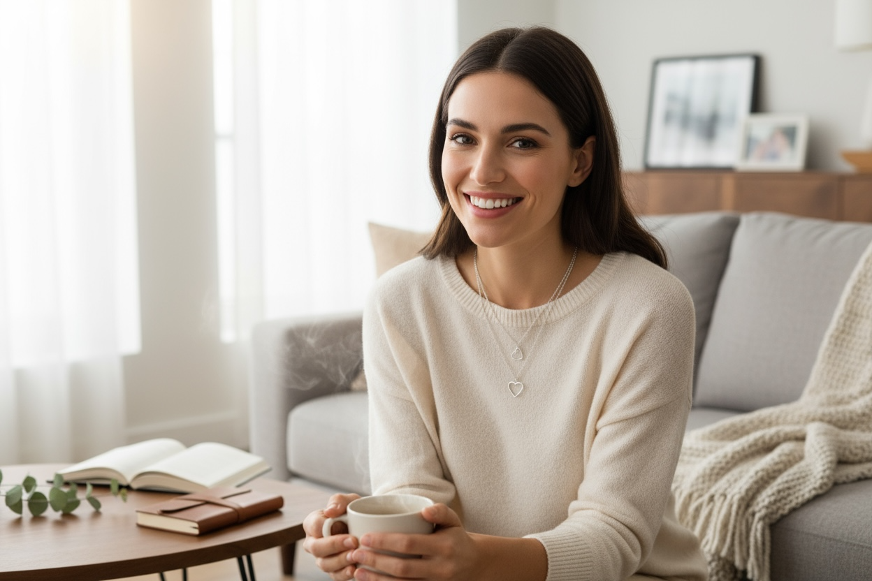 Double Heart Necklace