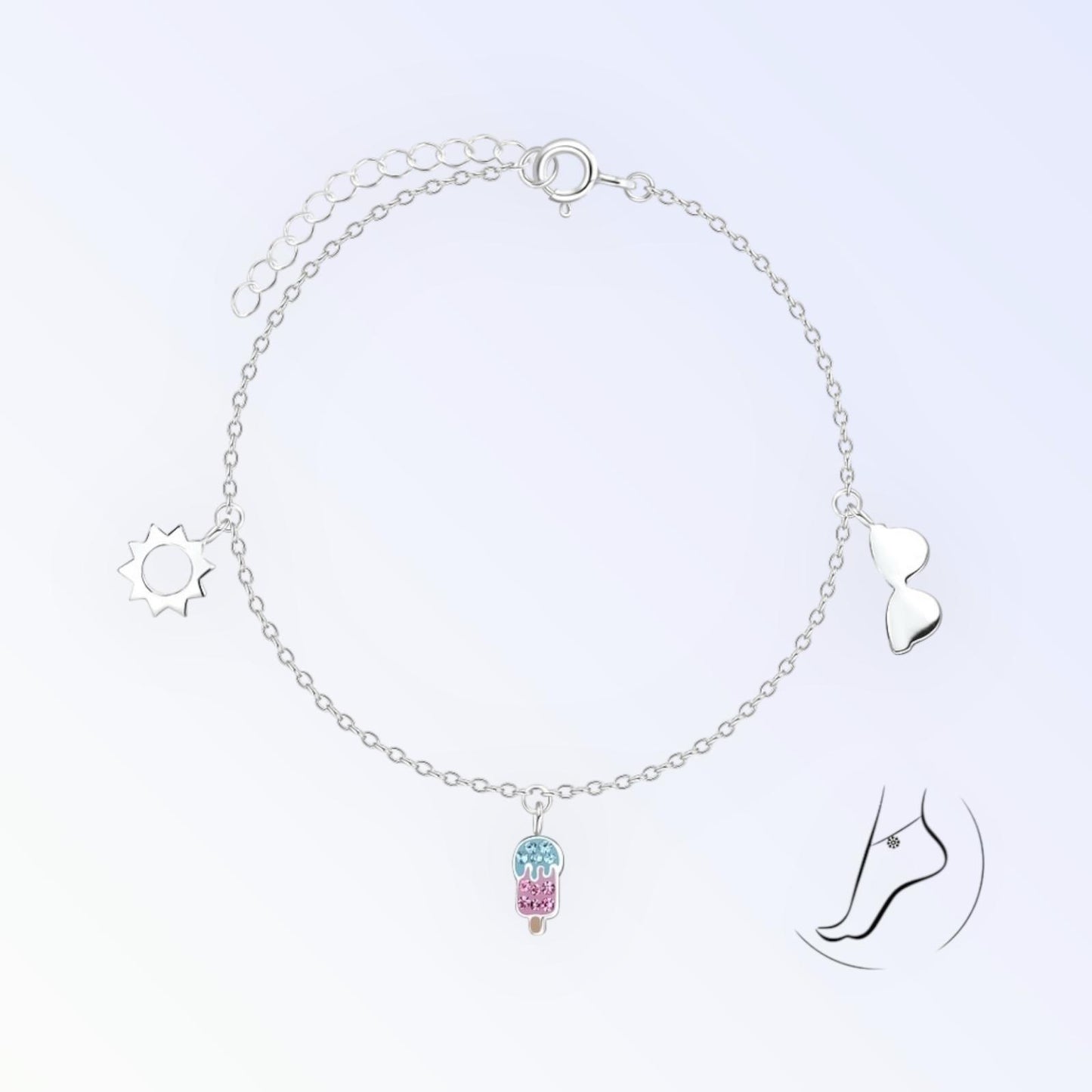 Holiday Anklet
